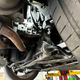 The engine underside of a 2003 Porsche 911.